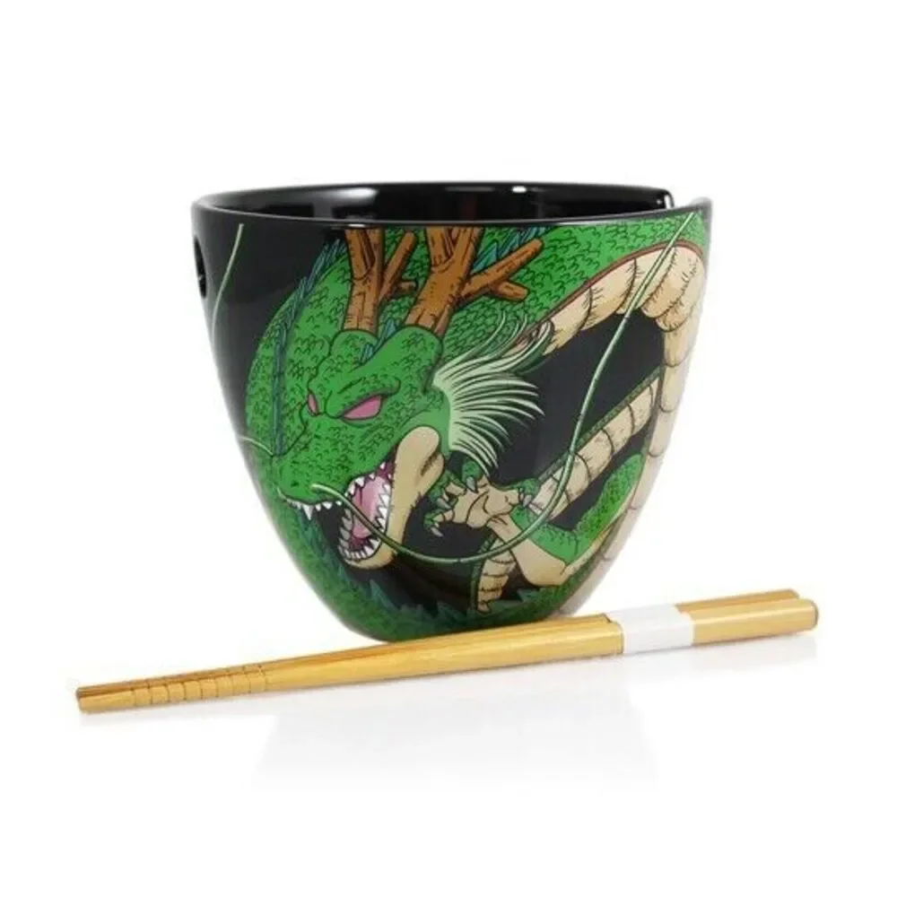 Funky Dragon Ball Super Shenron 14oz Ramen Bowl With‎ Chopsticks